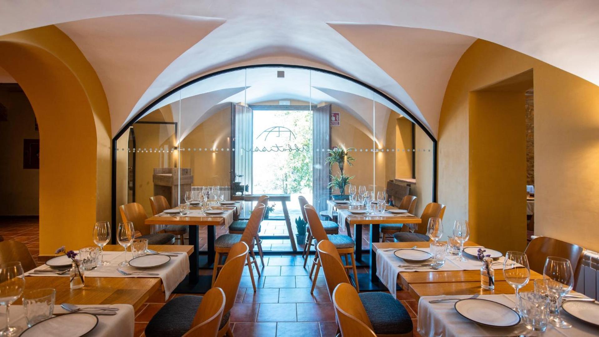 Abbatissa Hotel Restaurant Sant Joan de les Abadesses Eksteriør billede